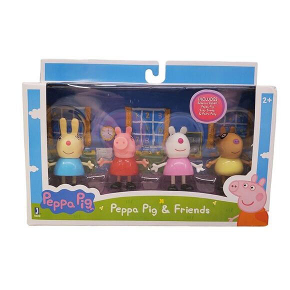 Peppa Pig and Friends Playset Rebecca Rabbit Suzy Sheep Pedro Pony - Picture 1 of 9